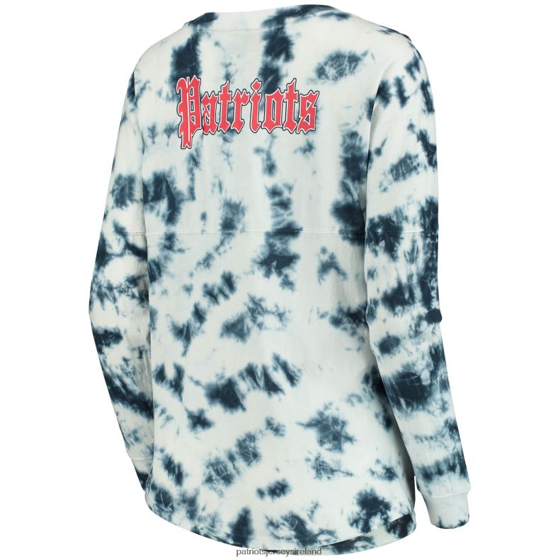 Patriots Jersey Women New Era Navy Tie-Dye Long Sleeve T-Shirt 8226D2756 Clothing