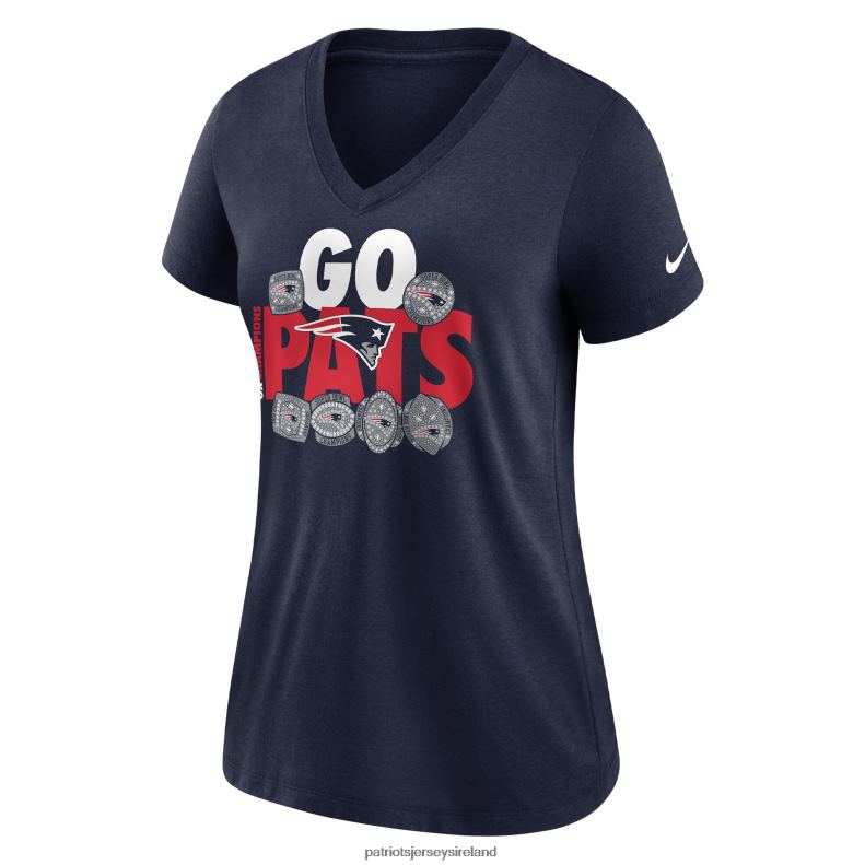 Patriots Jersey Women Nike Navy Hometown Collection Tri-Blend V-Neck T-Shirt 8226D2747 Clothing
