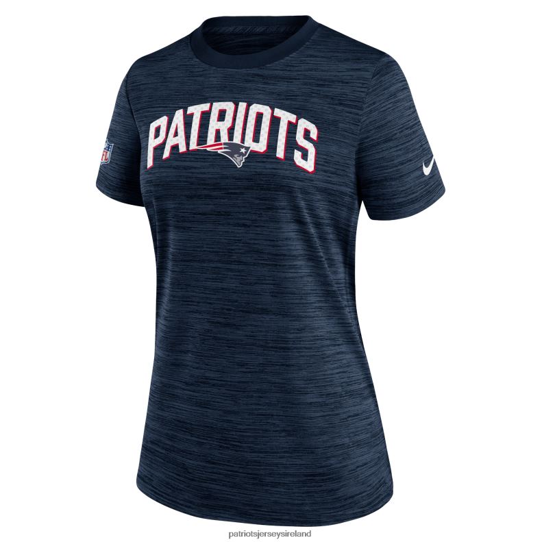 Patriots Jersey Women Nike Navy Sideline Velocity Lockup Performance T-Shirt 8226D2720 Clothing