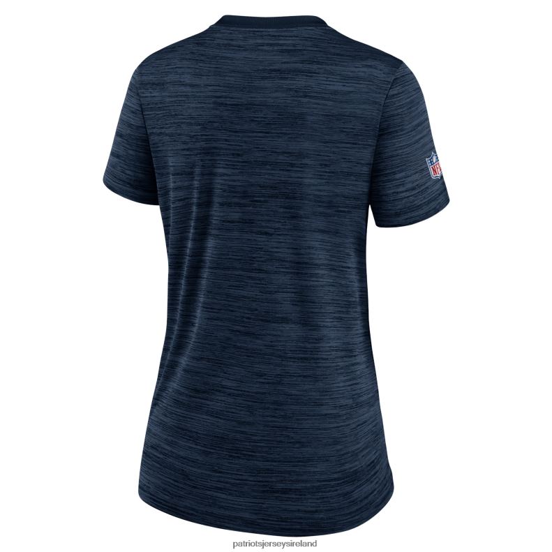 Patriots Jersey Women Nike Navy Sideline Velocity Lockup Performance T-Shirt 8226D2720 Clothing