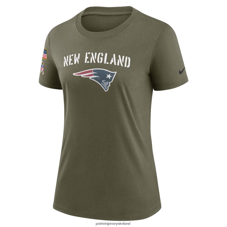 Patriots Jersey Women Nike Olive 2022 Salute To Service Legend T-Shirt 8226D2661 Clothing