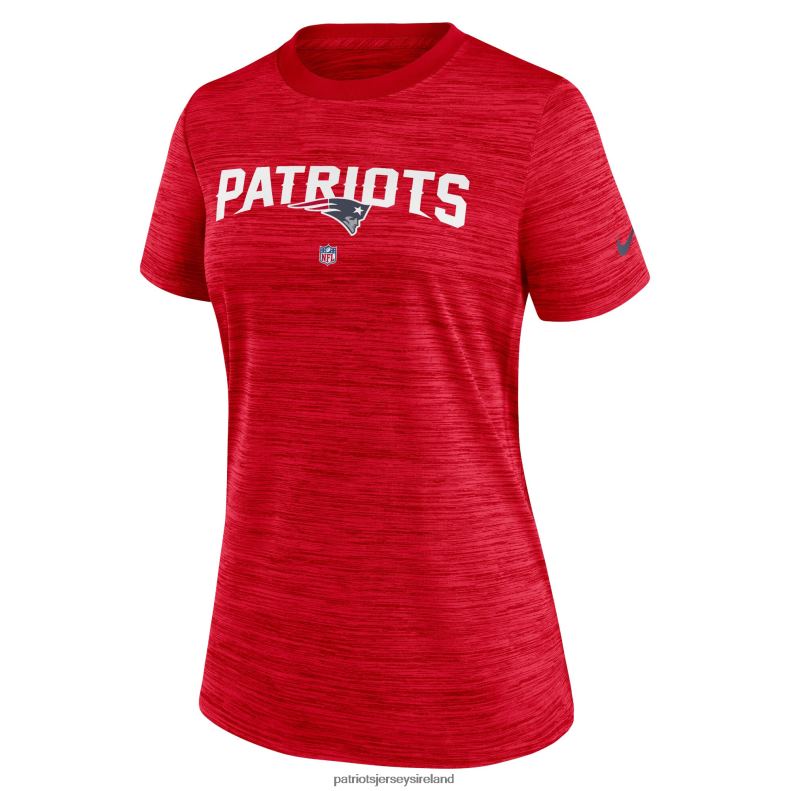 Patriots Jersey Women Nike Red Sideline Velocity Performance T-Shirt 8226D2688 Clothing