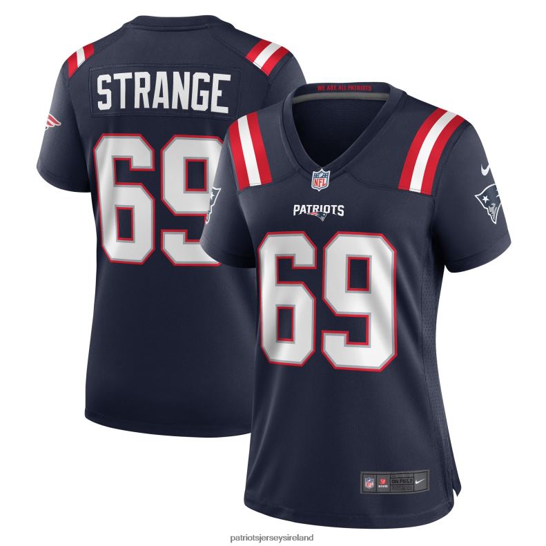 Patriots Jersey Women Nike Cole Strange Navy Game Player Jersey 8226D1193 Clothing