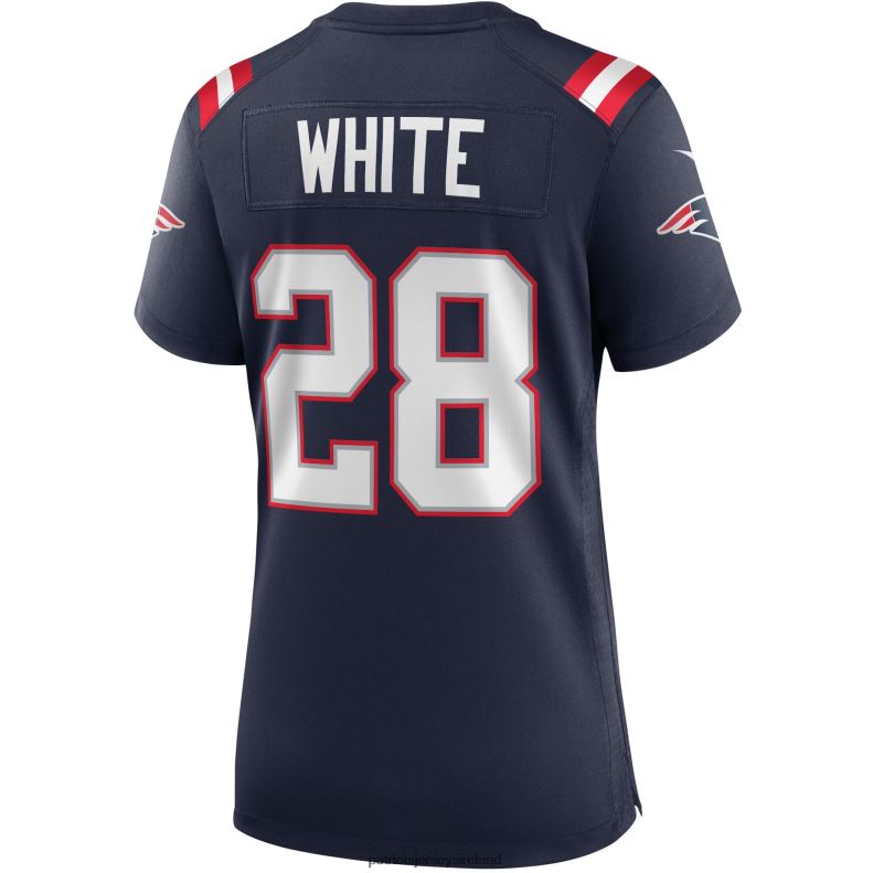 Patriots Jersey Women Nike James White Navy Game Jersey 8226D1133 Clothing