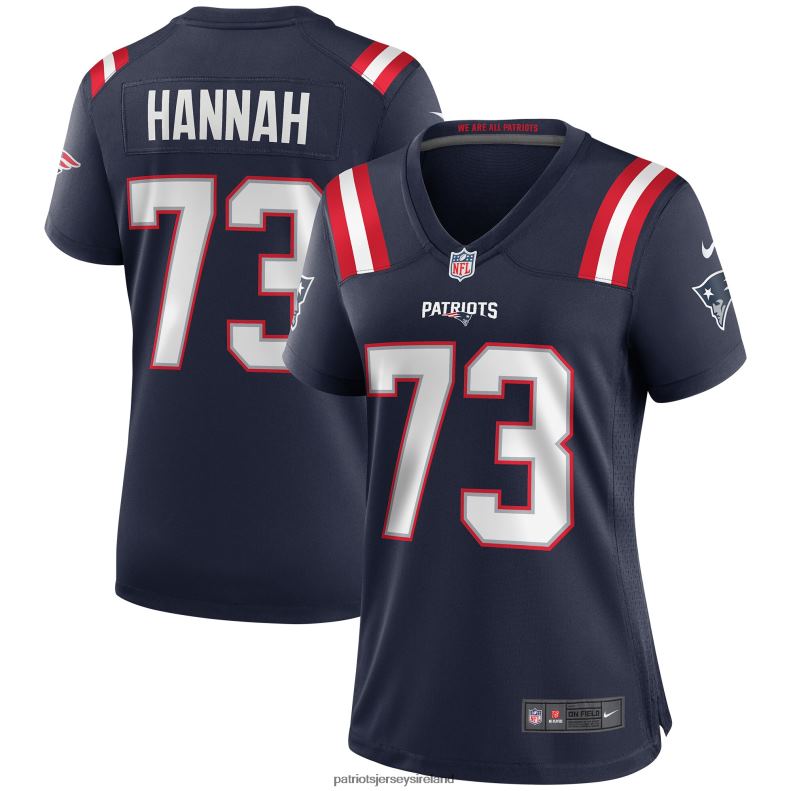Patriots Jersey Women Nike John Hannah Navy Game Retired Player Jersey 8226D1146 Clothing