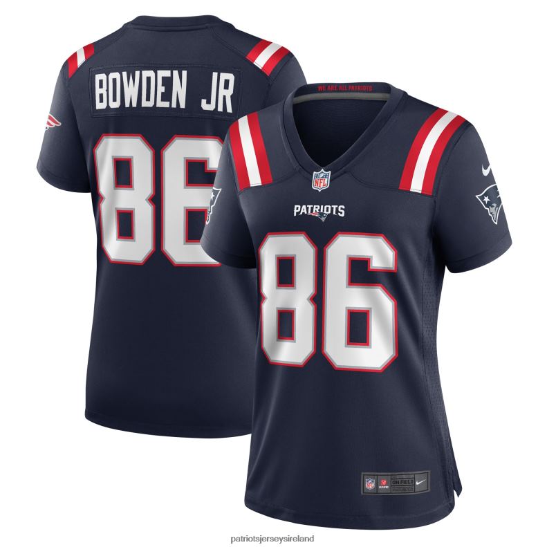 Patriots Jersey Women Nike Lynn Bowden Jr. Navy Home Game Player Jersey 8226D1127 Clothing