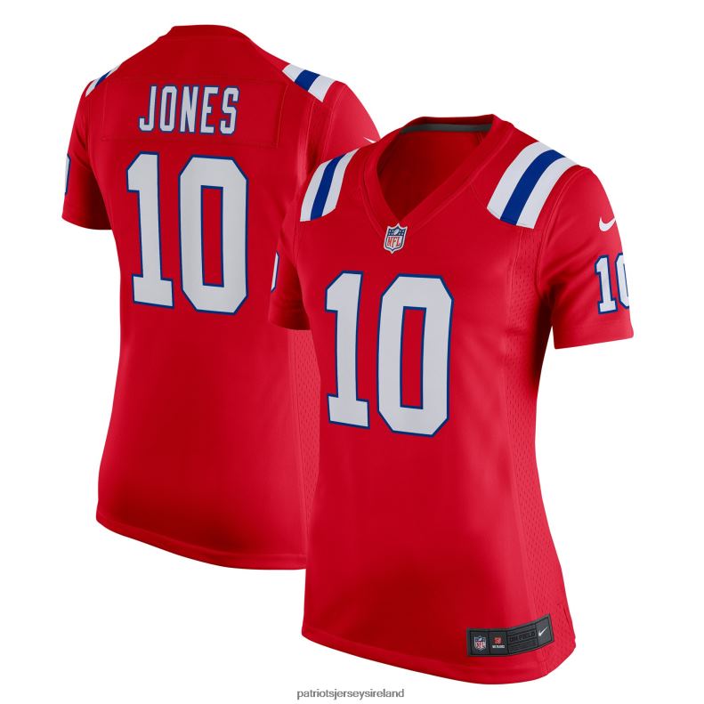 Patriots Jersey Women Nike Mac Jones Red Game Alternate Jersey 8226D1158 Clothing