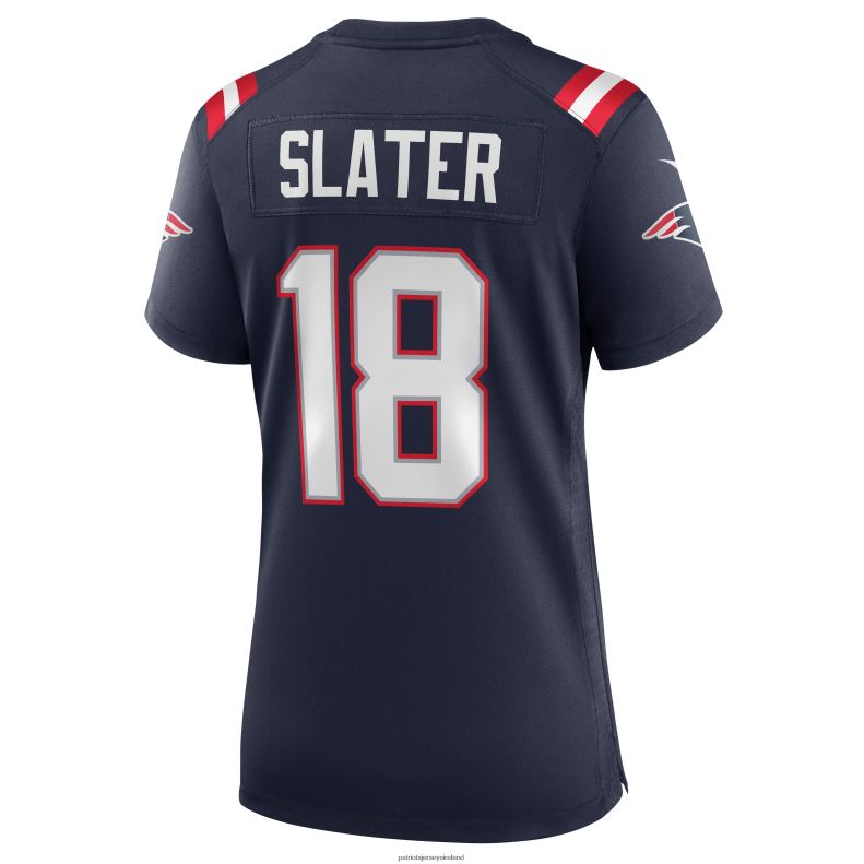 Patriots Jersey Women Nike Matthew Slater Navy Game Jersey 8226D1186 Clothing