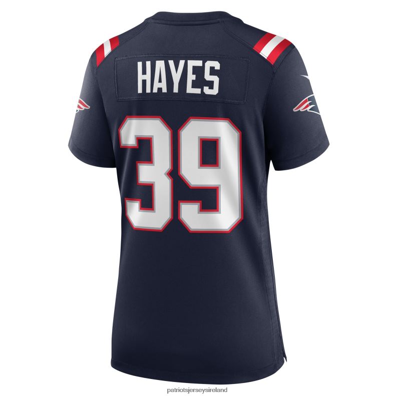 Patriots Jersey Women Nike Tae Hayes Navy Home Game Player Jersey 8226D1124 Clothing