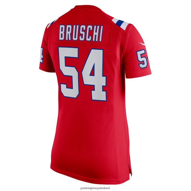 Patriots Jersey Women Nike Tedy Bruschi Red Retired Game Jersey 8226D1162 Clothing