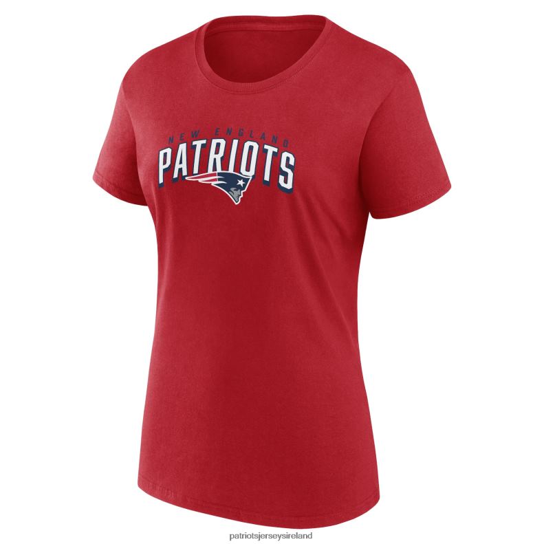 Patriots Jersey Women Fanatics Branded Navy/Red Fan T-Shirt Combo Set 8226D2639 Clothing
