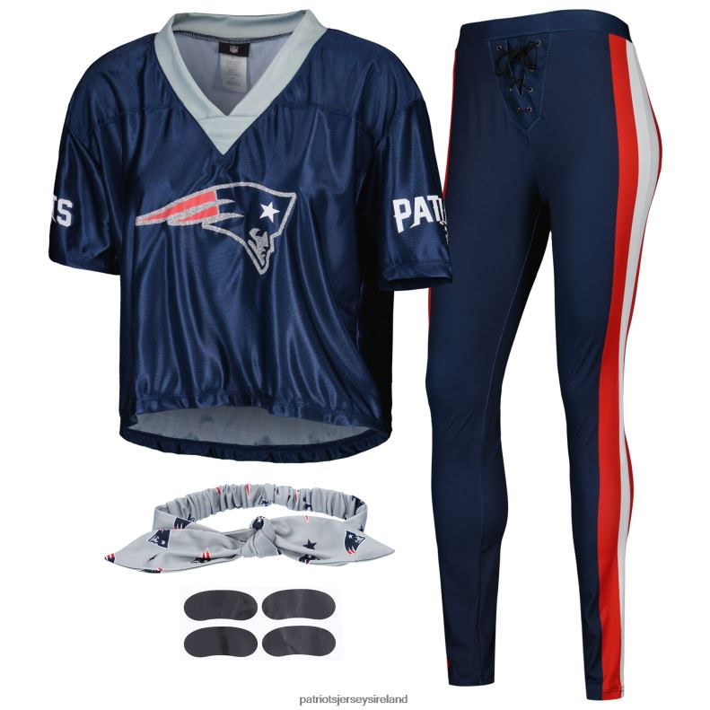 Patriots Jersey Women Navy Game Day Costume Set 8226D2722 Clothing