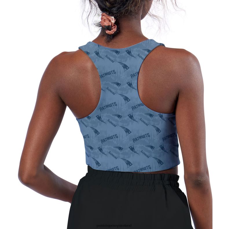 Patriots Jersey Women Certo Navy Reversible Sports Bra 8226D2882 Clothing