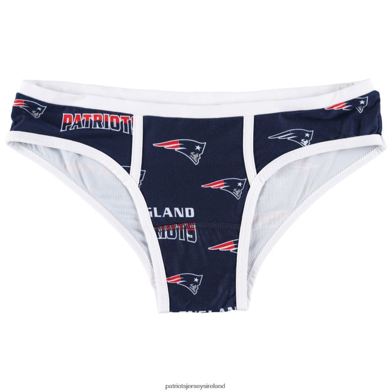 Patriots Jersey Women Concepts Sport Navy Breakthrough Allover Print Knit Panty 8226D2872 Clothing