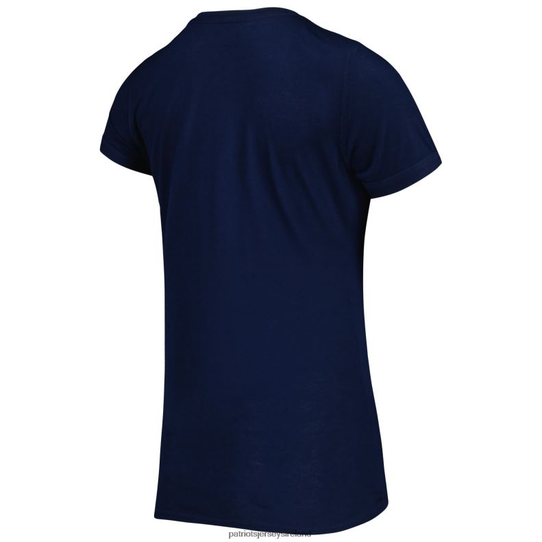 Patriots Jersey Women Concepts Sport Navy/Red Badge T-Shirt & Pants Sleep Set 8226D2853 Clothing