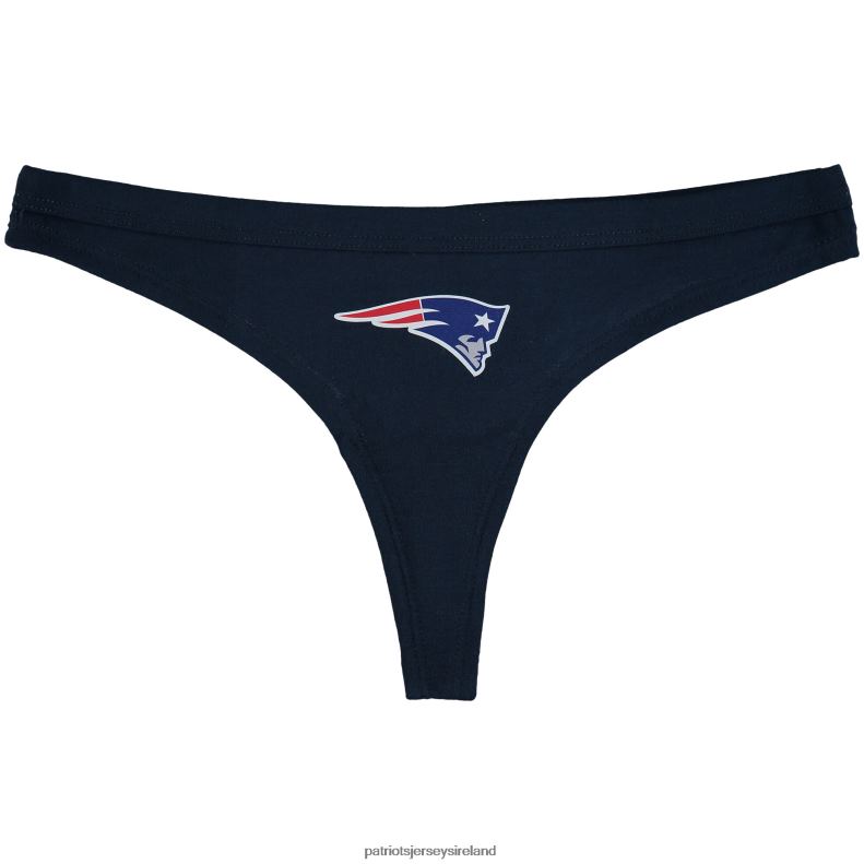 Patriots Jersey Women Concepts Sport Navy Solid Logo Thong 8226D2866 Clothing