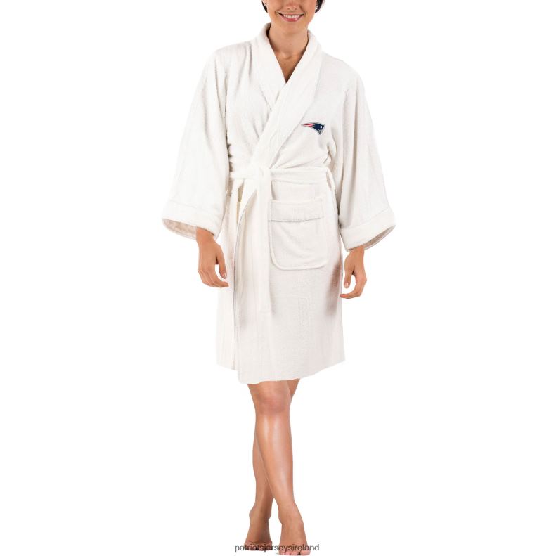 Patriots Jersey Women The Northwest Company White Bathrobe 8226D2858 Clothing