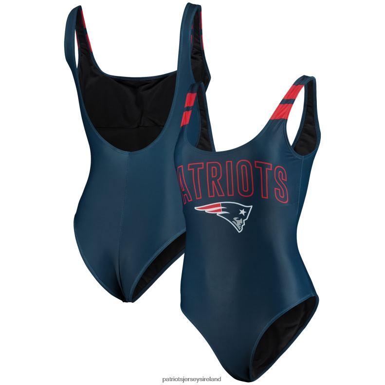 Patriots Jersey Women FOCO Navy One-Piece Bathing Suit 8226D2902 Clothing