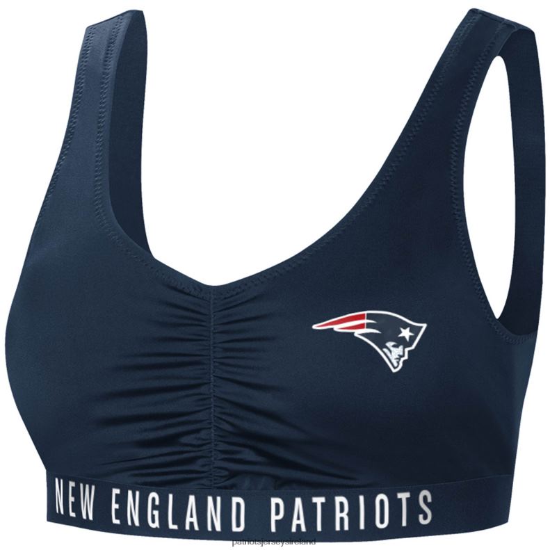Patriots Jersey Women G-III 4Her by Carl Banks Navy All-Star Bikini Top 8226D2900 Clothing