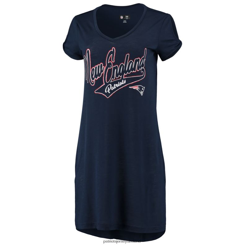 Patriots Jersey Women G-III 4Her by Carl Banks Navy Breakaway Swimsuit Cover-Up 8226D2905 Clothing