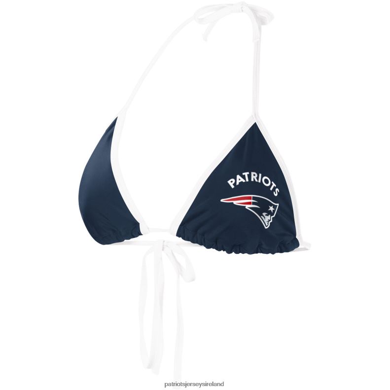 Patriots Jersey Women G-III 4Her by Carl Banks Navy Perfect Match Bikini Top 8226D2898 Clothing