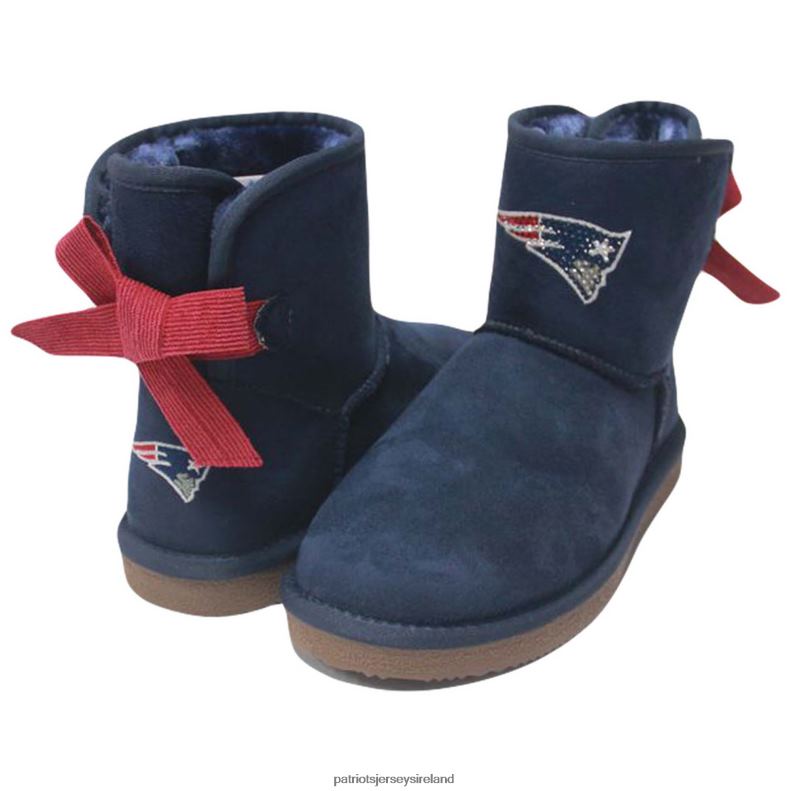 Patriots Jersey Women Cuce Low Team Ribbon Boots 8226D2253 Footwear