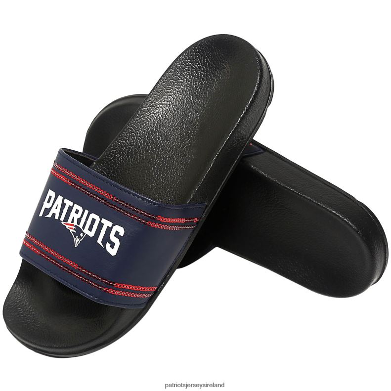 Patriots Jersey Women Sequin Slide Sandals 8226D2245 Footwear