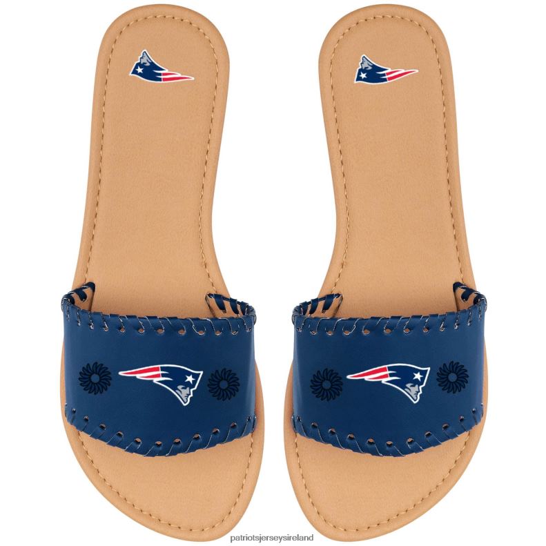 Patriots Jersey Women Single Strap Sandals 8226D2248 Footwear