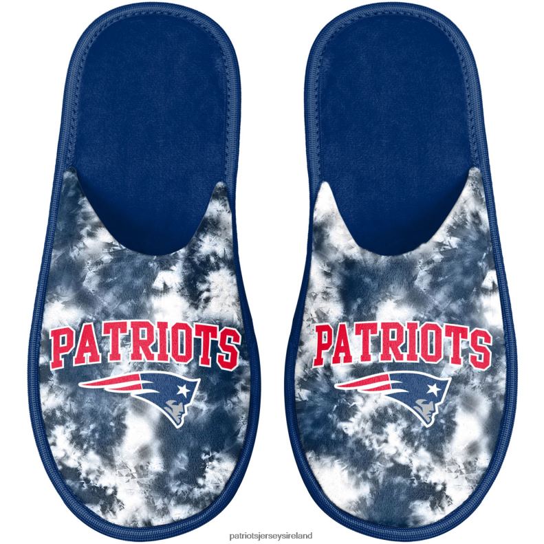 Patriots Jersey Women FOCO Iconic Logo Scuff Slippers 8226D2256 Footwear