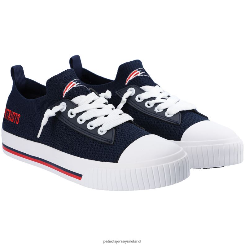 Patriots Jersey Women FOCO Knit Canvas Fashion Sneakers 8226D2234 Footwear