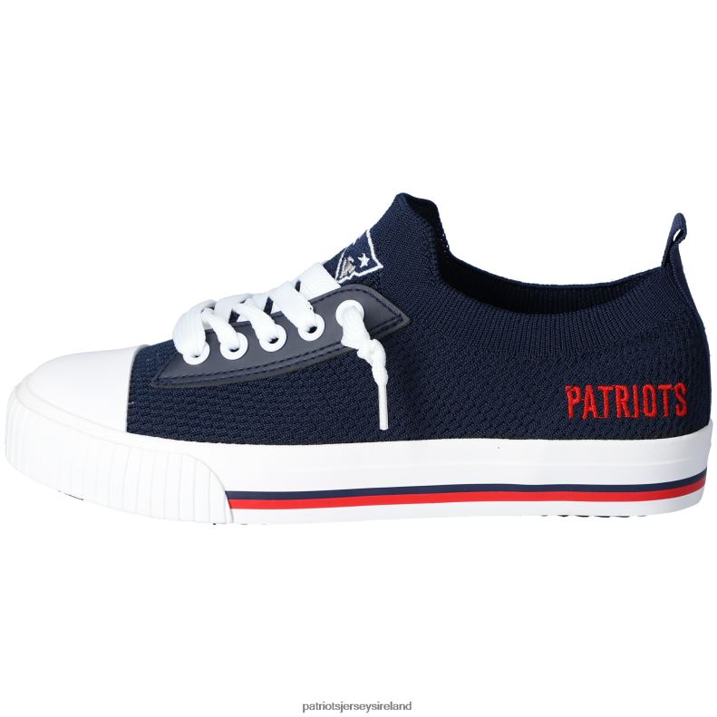 Patriots Jersey Women FOCO Knit Canvas Fashion Sneakers 8226D2234 Footwear