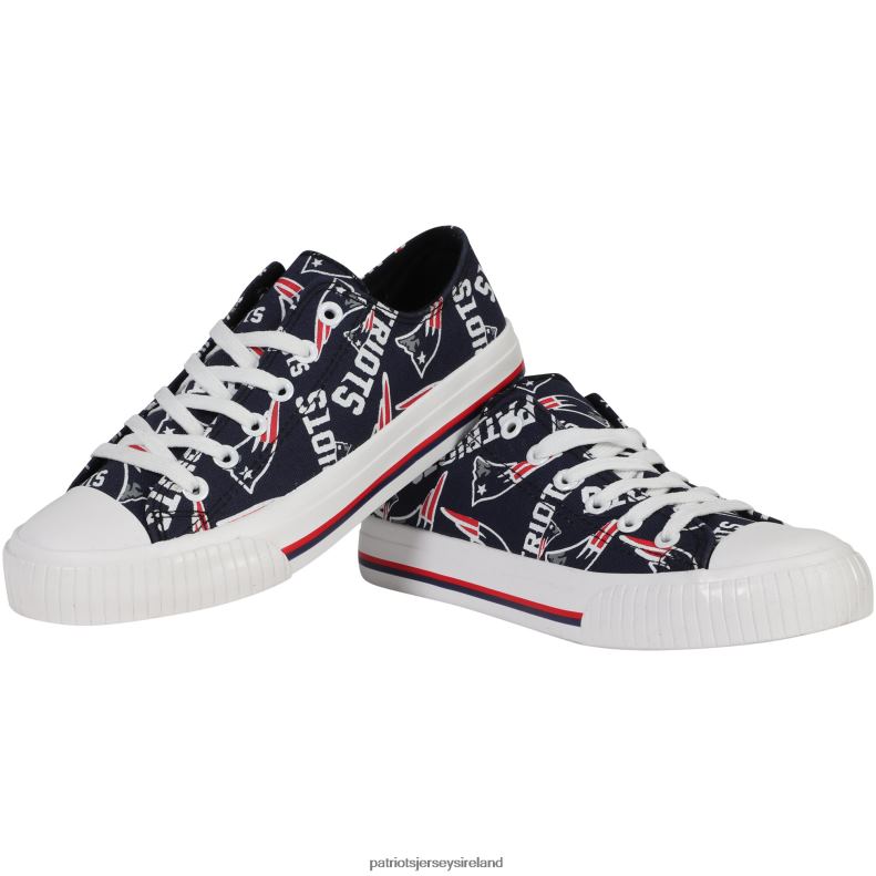 Patriots Jersey Women Repeat Print Low Top Sneakers 8226D2249 Footwear